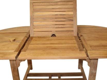 Wholesale ClassicTeak 1.5m - 2m Oval Extending Table