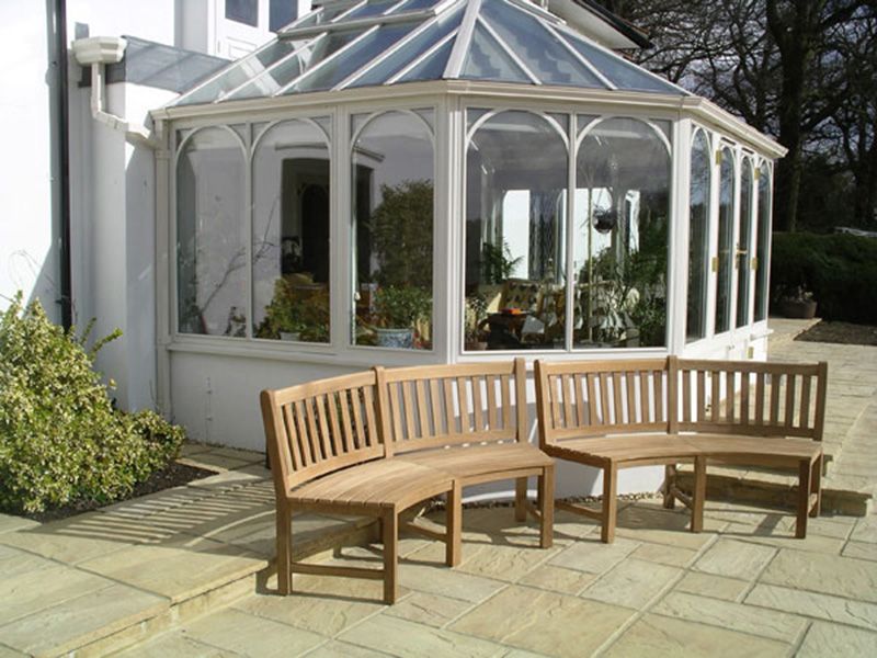 Contour Teak Bench | FSC® Certified