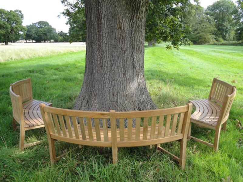 Contour Teak Bench | FSC® Certified