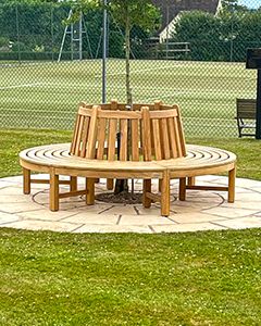 Wholesale Small Circular Tree Bench