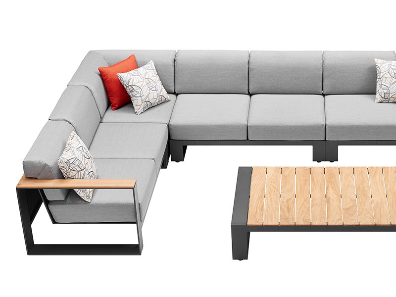 Wholesale Cambusa Corner Unit | Grey and White