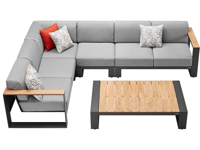 Wholesale Cambusa Corner Unit | Grey and White