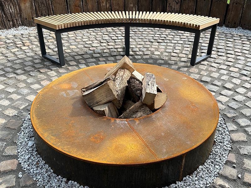 Wholesale Mandalay Curved Backless Bench | FSC® Certified | Pre-Order