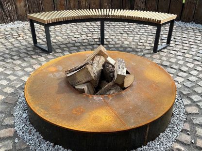 Wholesale Mandalay Curved Backless Bench | FSC® Certified | Pre-Order