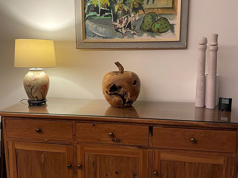 Wholesale Apple Wooden Ornament 