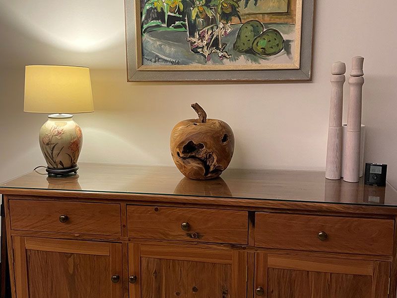 Wholesale Apple Wooden Ornament 