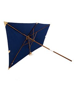 Wholesale Diamond Teak Parasol - 3M X 2M Rectangular