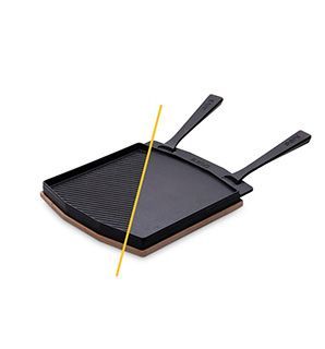 Dual-Sided Grizzler Plate | Ooni Range 