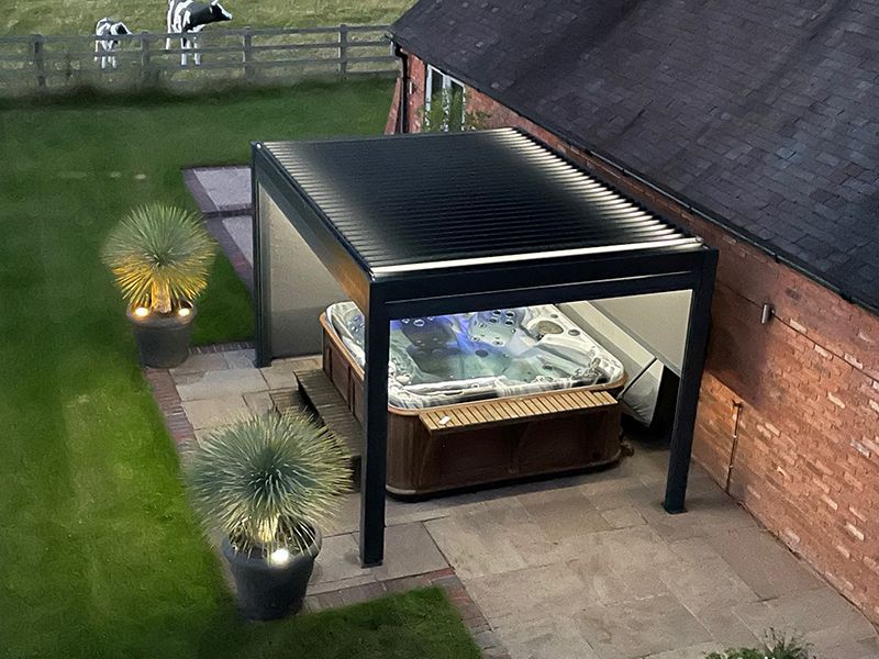 Wholesale Eclipse 3 X 3m LED Motorised Pergola 
