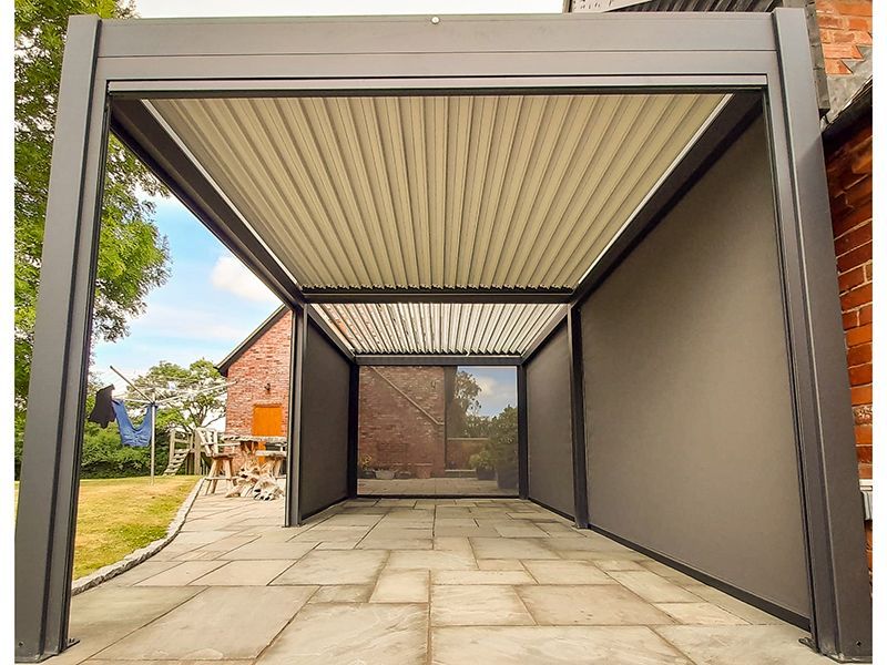 Wholesale Eclipse 6 X 4m LED Motorised Pergola | Free Standing