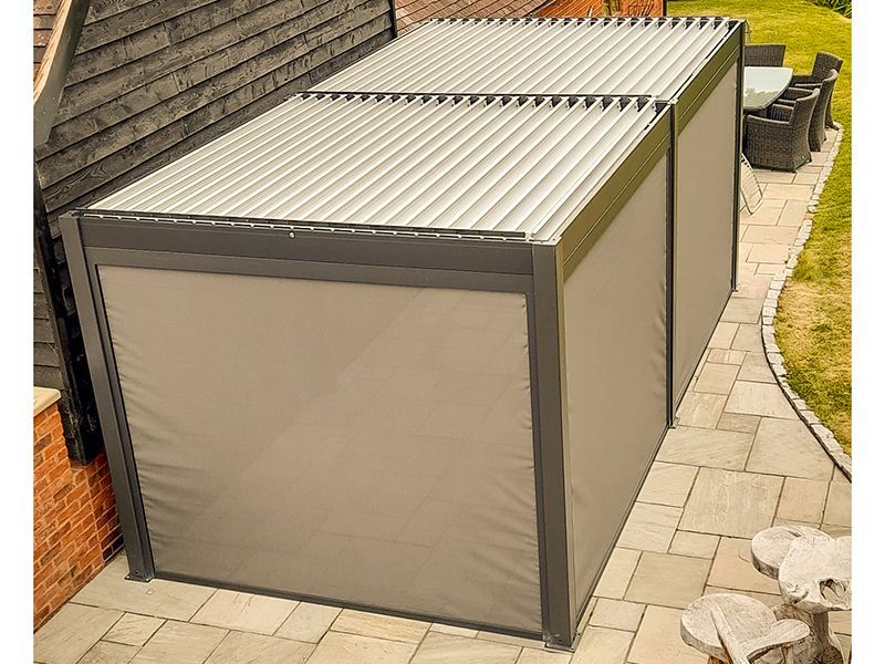 Wholesale Eclipse 6 X 4m LED Motorised Pergola | Free Standing