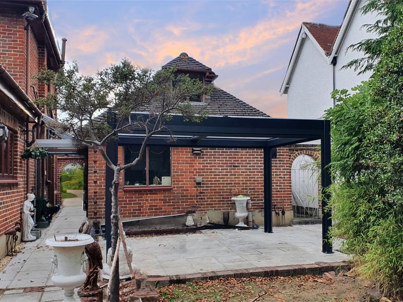 Wholesale Eclipse 3 X 4m LED Motorised Pergola | Wall Mounted