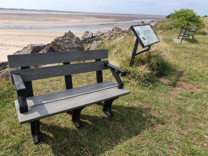 Wholesale Eco Park Bench Arms 1.5m