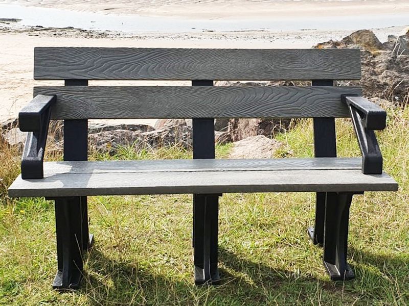 Wholesale Eco Park Bench Arms 1.5m