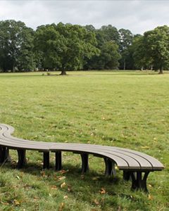 Wholesale Eco Curved Backless Bench