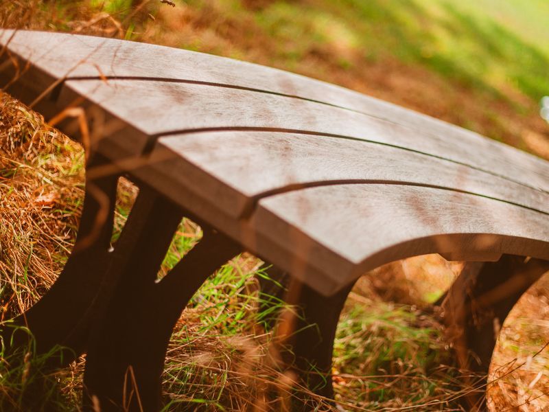 Wholesale Eco Curved Backless Bench