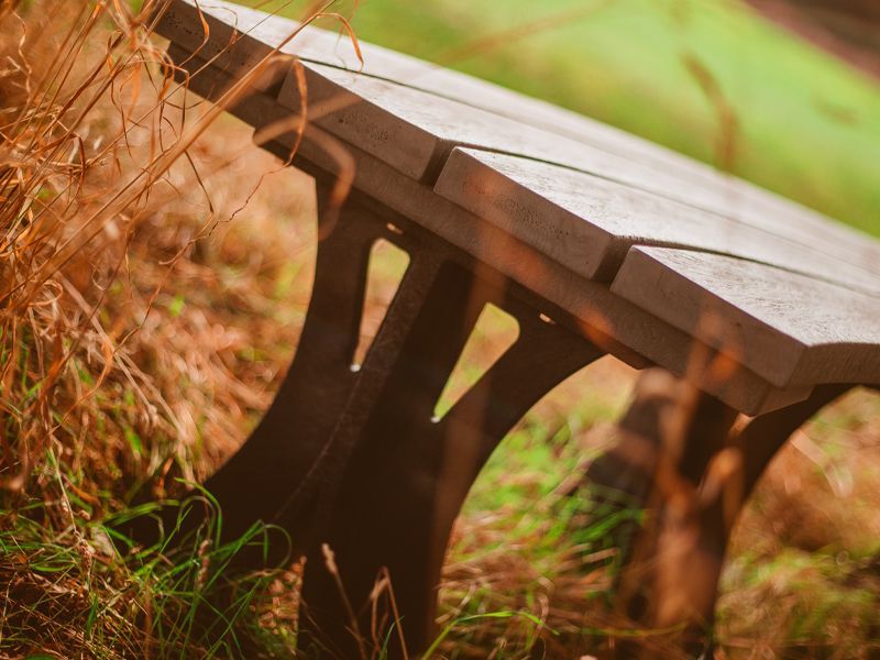 Wholesale Eco Curved Backless Bench
