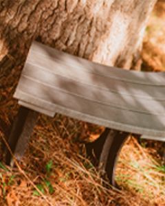 Wholesale Eco Curved Backless Bench