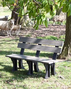 Wholesale Eco Park Bench 1.3m