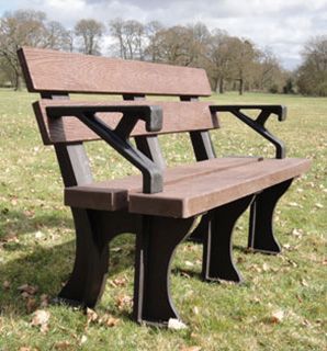 Wholesale Eco Park Bench Arms 1.3m
