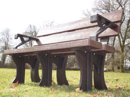 Wholesale Eco Park Bench Arms 1.5m