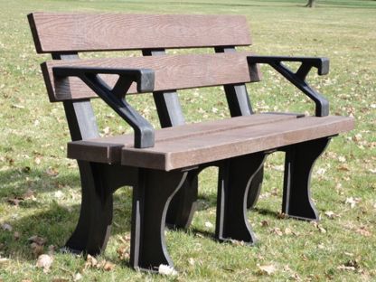 Wholesale Eco Park Bench Arms 1.3m