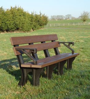 Wholesale Eco Park Bench Arms 1.8m