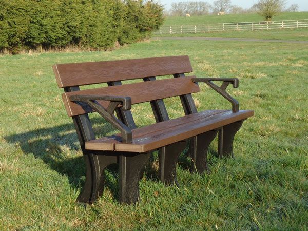 Wholesale Eco Park Bench Arms 1.8m