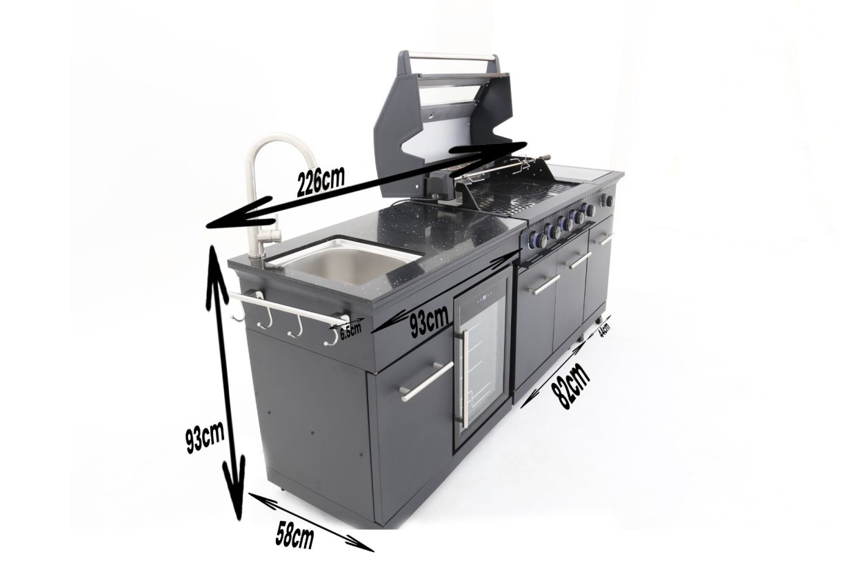 Wholesale Island Four Burner Kitchen BBQ 