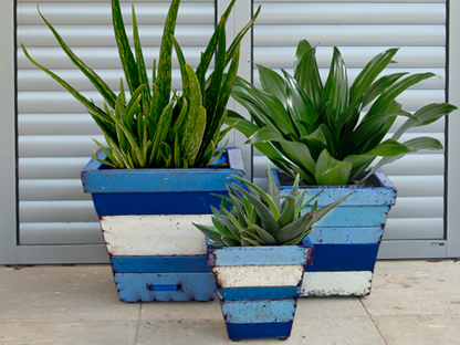 Wholesale Collaroy Square Planters (Set Of Three)