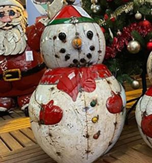Wholesale Snowman Sculpture Large