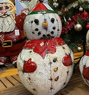 Wholesale Snowman Sculpture Large