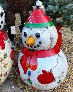 Wholesale Snowman Sculpture Large