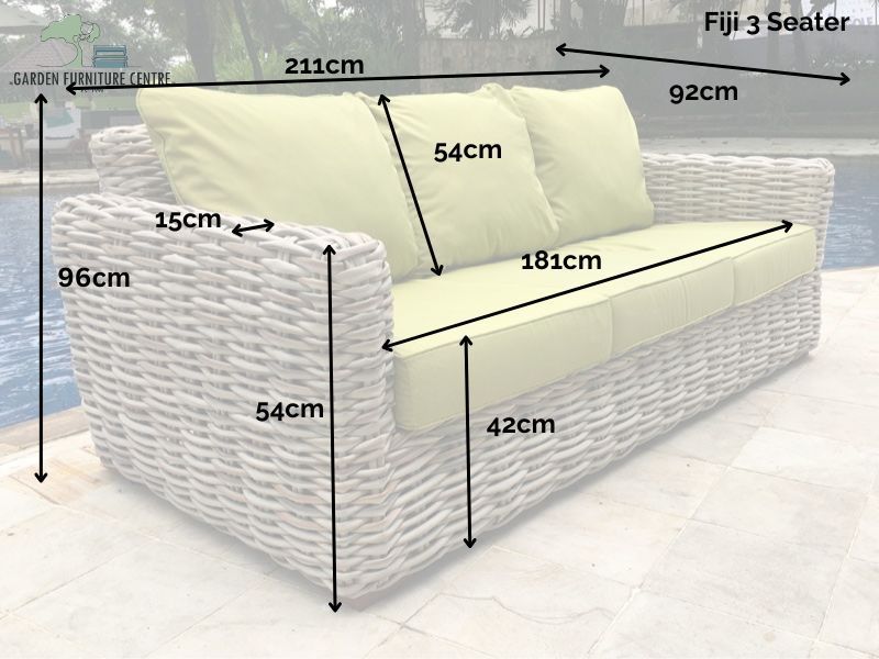 Wholesale Fiji 3 Seater Sofa | PRE-ORDER