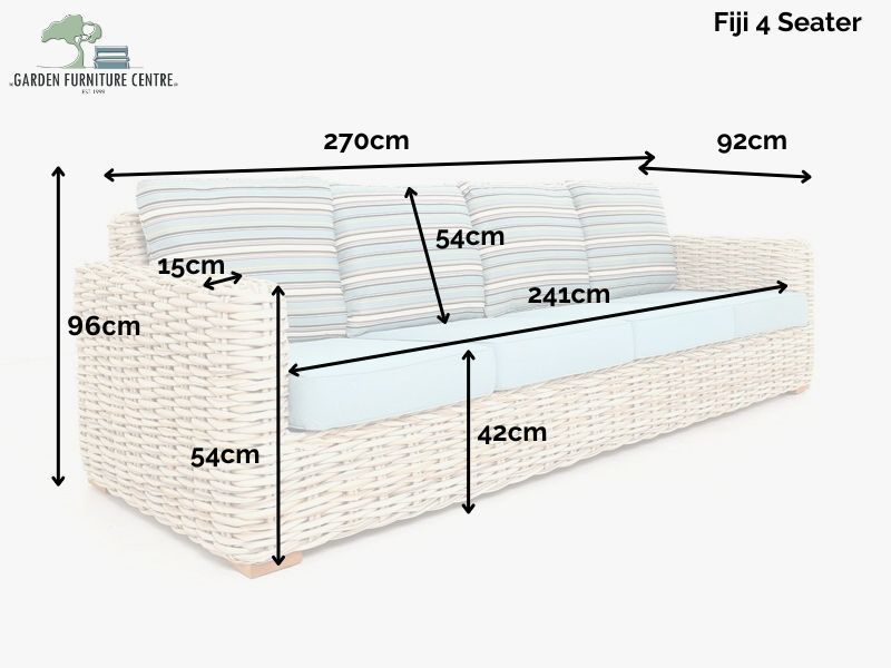 Wholesale Fiji 4 Seater Sofa