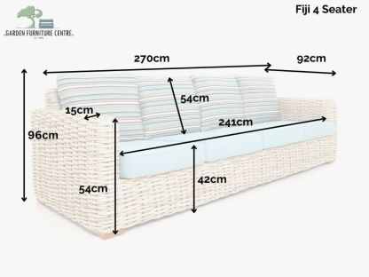 Wholesale Fiji 4 Seater Sofa