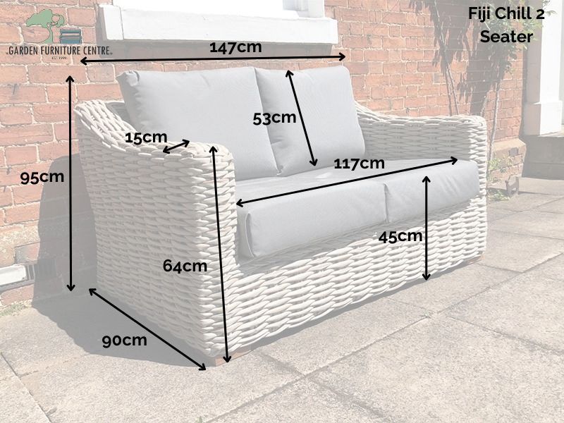 Wholesale Fiji Chill 2 Seater Sofa | Fiji Chill Range