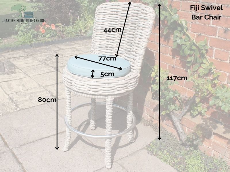 Wholesale Fiji Swivel Bar Chair
