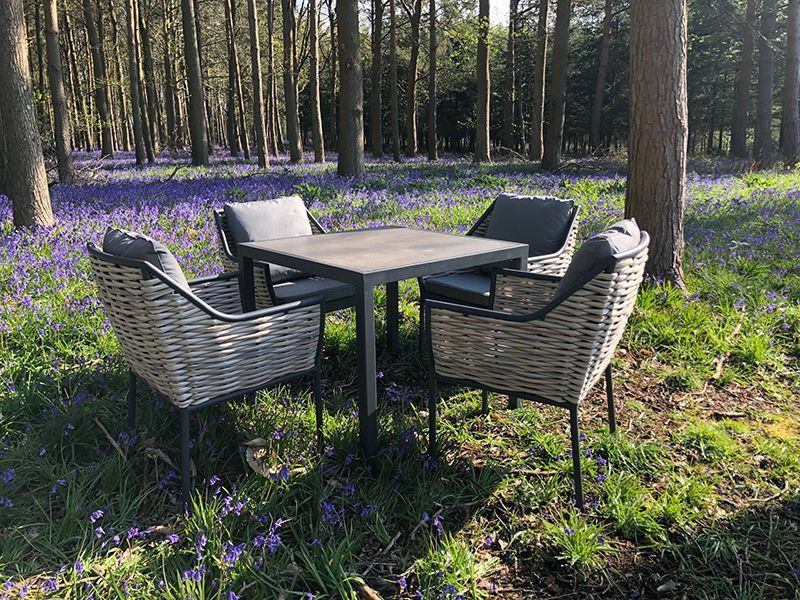 Wholesale Tahiti Stone Top Dining Set