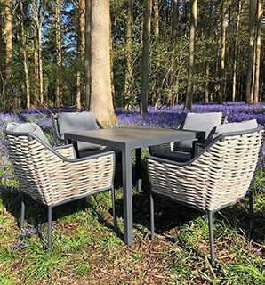 Wholesale Tahiti Stone Top Dining Set