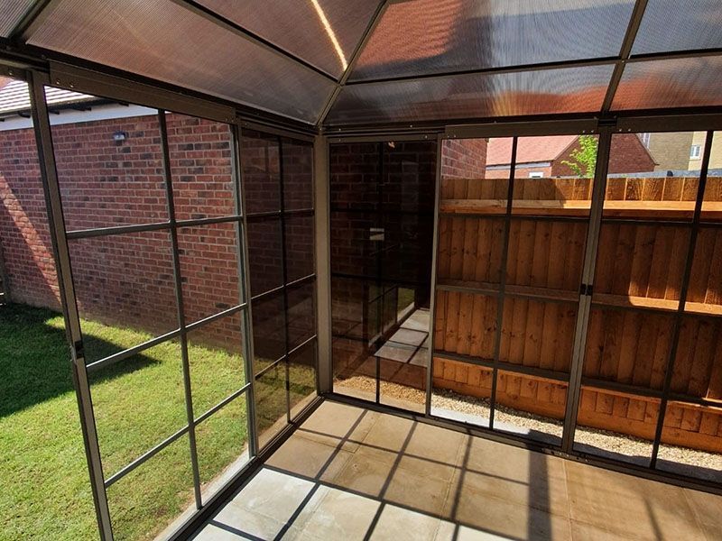 Four Seasons Screen House 3m x 3m-Garden Furniture Centre-HighRange,Screenhouse,Free Standing,Gazebos,Metal Gazebos,All Seasons Gazebos,All Seasons Gazebo Range,Garden Rooms Gazebos,All Seasons Range-{collection_title}