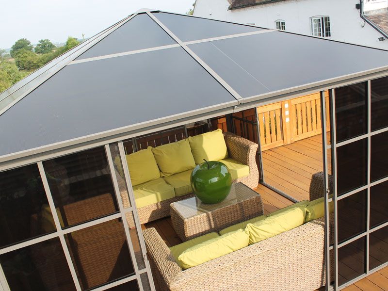 Four Seasons Screen House 3m x 3m-Garden Furniture Centre-HighRange,Screenhouse,Free Standing,Gazebos,Metal Gazebos,All Seasons Gazebos,All Seasons Gazebo Range,Garden Rooms Gazebos,All Seasons Range-{collection_title}