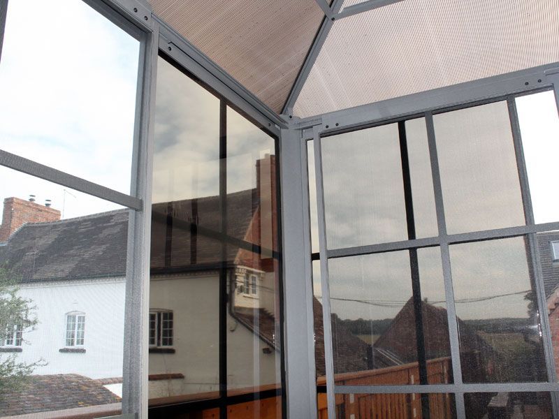 Four Seasons Screen House 3m x 3m-Garden Furniture Centre-HighRange,Screenhouse,Free Standing,Gazebos,Metal Gazebos,All Seasons Gazebos,All Seasons Gazebo Range,Garden Rooms Gazebos,All Seasons Range-{collection_title}