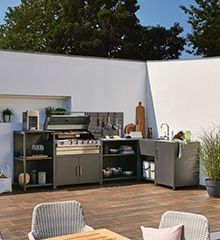Wholesale Outdoor Kitchen Unit With Shelves