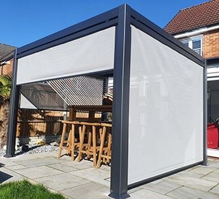 3.5 x 3.6M / 3.5 X 5.4M / 3.5 X 7.2M END Screen (329.5cm)