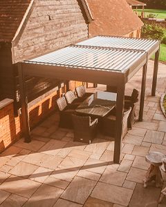 Wholesale Eclipse 6 X 3m LED Motorised Pergola | Free Standing