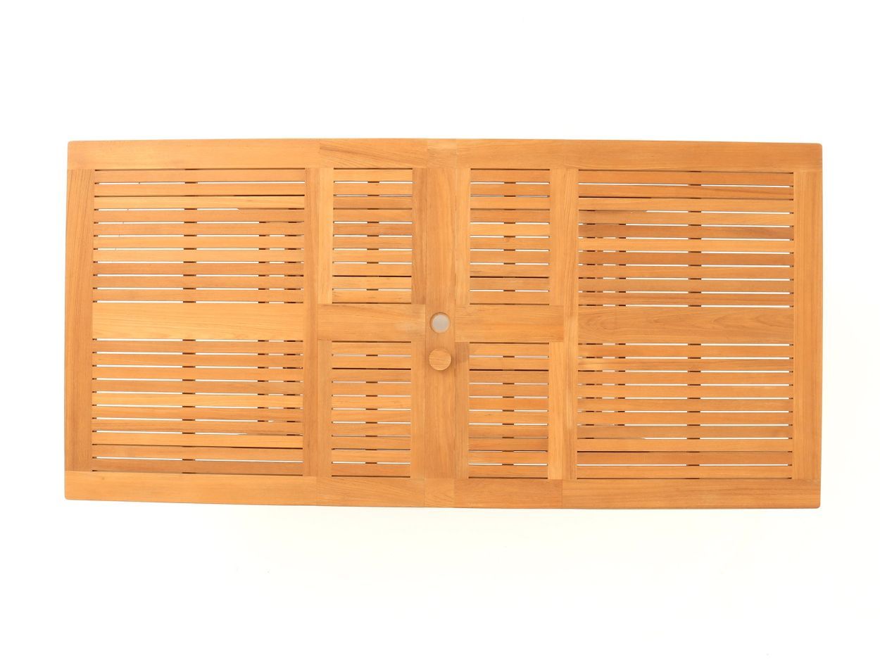 Wholesale Chunky Teak Dining Table - extendable 2.4 - 3 metres