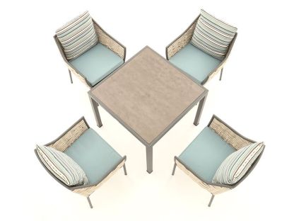 Wholesale Tahiti Stone Top Dining Set