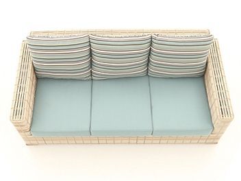 Wholesale Fiji Pipe 3 Seater Sofa