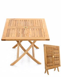 Wholesale Amelia Teak Folding Table